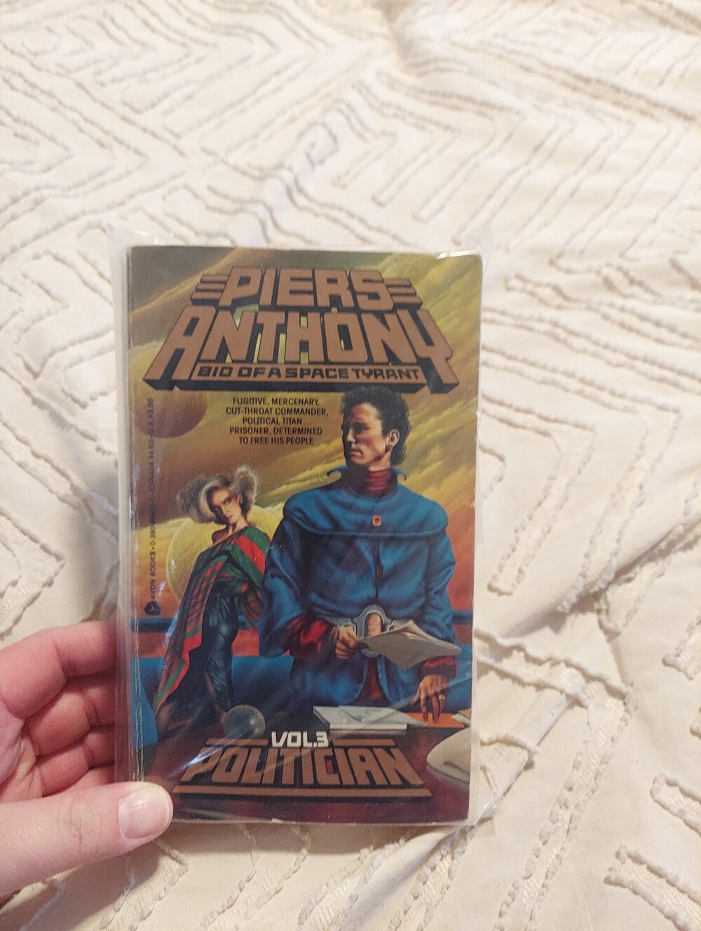 Politician Bio of a Space Tyrant Vol 3 Piers Anthony Vintage Sci-Fi Avon Book